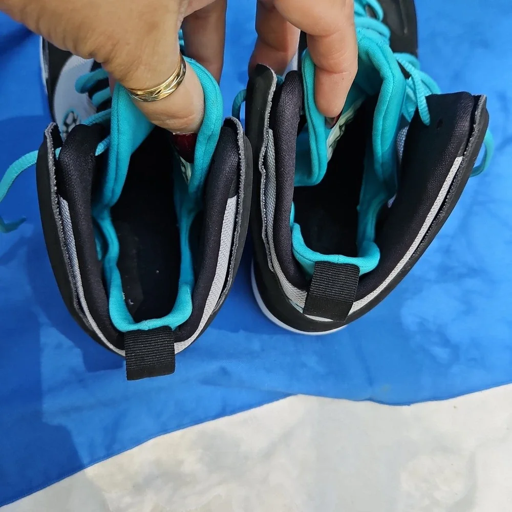 Nike Dunk Free Trainer Black Blue Turquoise Size 9.5 Men's 599466-004